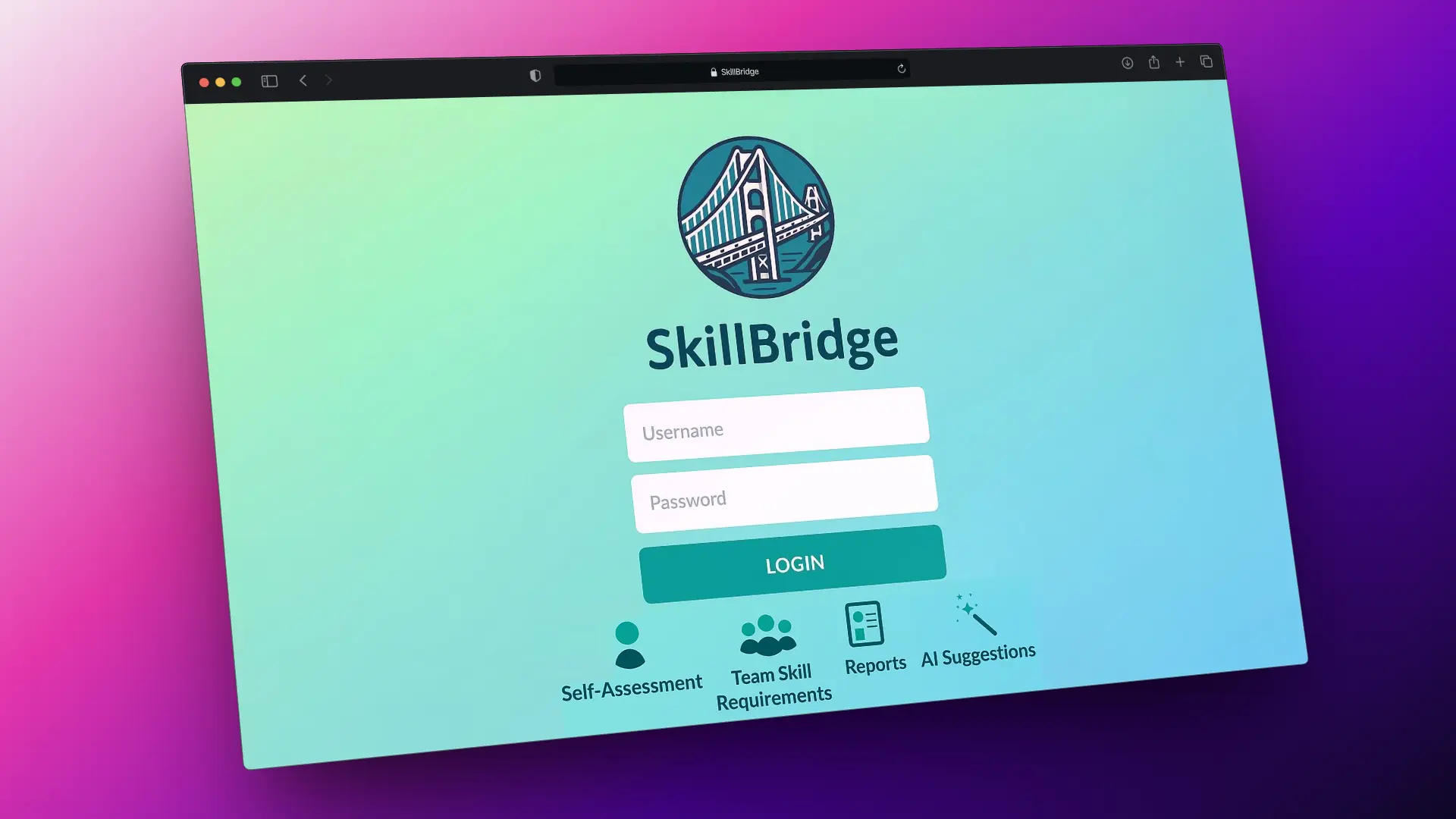 Captura de pantalla del proyecto /images/projects/skillbridge.webp